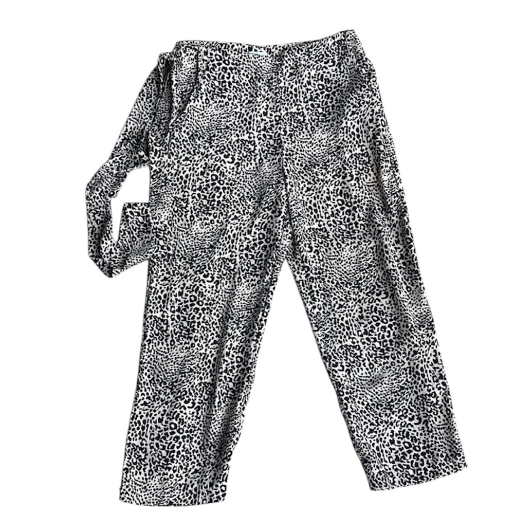 Dee Elly Leopard Print Women's Pantsuit